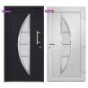 Front Door Anthracite 88x200 cm - Stylish Security for Your Home