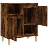 Stylish Smoked Oak Sideboard | 60x35x70 cm - Hipomarket