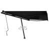 Freestanding Manual Retractable Awning 400x350 cm Anthracite Colour anthracite Size 400 x 350 cm Quantity in Package 1 