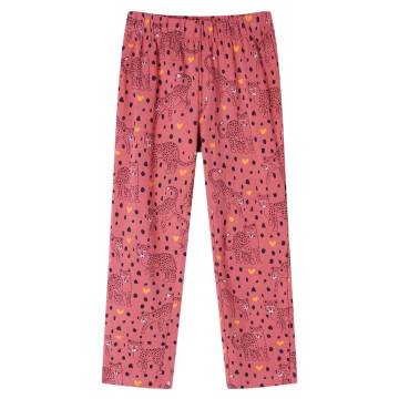 Kids' Pyjamas with Long Sleeves - Old Pink - Size 116