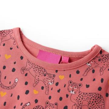 Kids' Pyjamas with Long Sleeves - Old Pink - Size 116