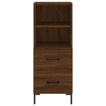 Highboard Brown Oak - Stylish Storage Solution | Hipo Market