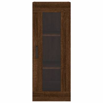 Highboard Brown Oak - Stylish Storage Solution | Hipo Market