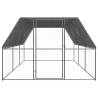 Galvanised Steel Outdoor Chicken Cage 3x6x2m | HipoMarket