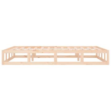 Solid Wood Bed Frame - 160x200 cm | HipoMarket