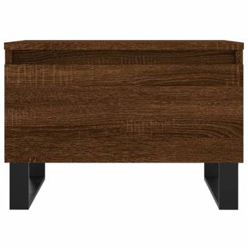 Elegant Brown Oak Coffee Table - 50x46x35 cm | Hipomarket