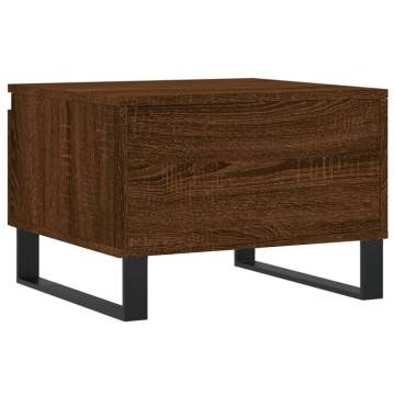 Elegant Brown Oak Coffee Table - 50x46x35 cm | Hipomarket