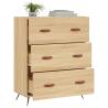 Sonoma Oak Chest of Drawers - Classic Style & Ample Storage