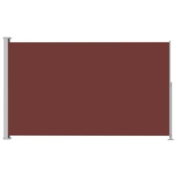 Patio Retractable Side Awning 200x300 cm Brown - Hipomarket