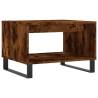 Elegant Smoked Oak Coffee Table - 60x50x40 cm | HiPO Market