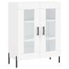 Stylish Highboard White 69.5x34x180 cm - Durable & Elegant