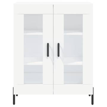 Stylish Highboard White 69.5x34x180 cm - Durable & Elegant