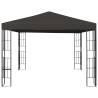 Elegant 3x3 m Anthracite Gazebo for Outdoor Spaces