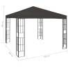 Elegant 3x3 m Anthracite Gazebo for Outdoor Spaces