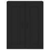 Highboard Black 69.5x34x180 cm | Stylish Storage Solution