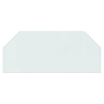 Fireplace Glass Plate Hexagon 120x50 cm - Premium Protection