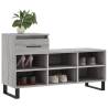 Elegant Grey Sonoma Shoe Cabinet - 102x36x60 cm | Hipomarket