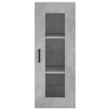 Elegant Highboard Concrete Grey - Stylish Storage Solution