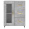 Highboard Concrete Grey - Stylish Storage Solution | HipoMarket