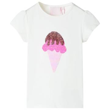 Kids' Ecru T-shirt 128 | Affordable & Quality Children's Wear