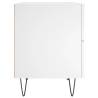 Modern White Bedside Cabinets - 2 pcs, 40x35x47.5 cm