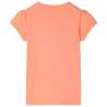 Kids' T-shirt Neon Orange 128 | Bright & Fun Apparel