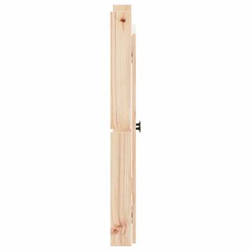 Elegant Outdoor Kitchen Doors - Solid Pine Wood (2 pcs)