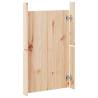 Elegant Outdoor Kitchen Doors - Solid Pine Wood (2 pcs)