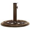 Umbrella Base Bronze 44x44x31 cm Cast Iron Colour bronze Size Ø 44 x 31 cm Quantity in Package 1 