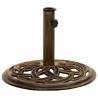 Bronze Umbrella Base 44x44x31 cm - Sturdy Cast Iron Support