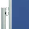 Patio Retractable Side Awning 220x600 cm - Blue Privacy Solution