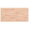 Rectangular Solid Wood Beech Table Top 80x40 cm - HipoMarket