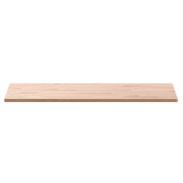 Rectangular Solid Wood Beech Table Top 80x40 cm - HipoMarket