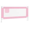 Toddler Safety Bed Rail Pink 180x25 cm - Hipomarket