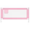 Toddler Safety Bed Rail Pink 180x25 cm - Hipomarket