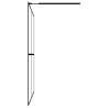 Walk-in Shower Screen - Frosted Tempered Glass 90x195 cm | HipoMarket