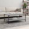 Coffee Table Grey Sonoma 100x55x40 cm Engineered Wood Colour grey sonoma Size 100 x 55 x 40 cm Quantity in Package 1 