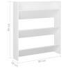 Wall Shoe Cabinet White 80x18x90 cm - Organise Your Shoes