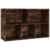 Smoked Oak Book Cabinet/Sideboard - Stylish Storage Solution