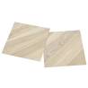 Self-Adhesive PVC Flooring Planks - 55 pcs Beige Striped