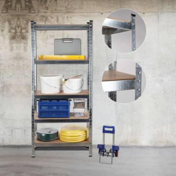 HI Heavy Duty Shelving Unit 75x30x172 cm | Durable Storage Solution