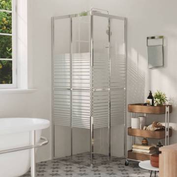 Elegant ESG Shower Cabin 80x70x180 cm | Hipomarket UK