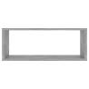 Concrete Grey Wall Cube Shelf Set - 6 pcs - Stylish & Durable