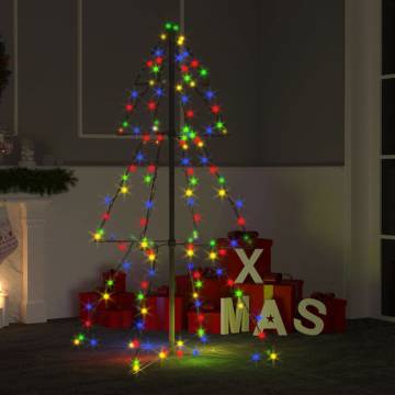 Christmas Cone Tree with 160 LEDs - Indoor & Outdoor 78x120 cm