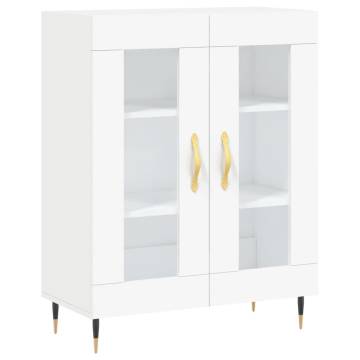 Highboard White 69.5x34x180 cm - Stylish & Durable Storage