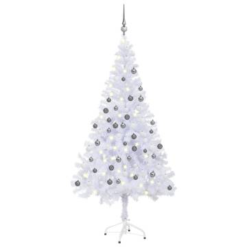 Artificial Pre-lit Christmas Tree 150cm with Ball Set