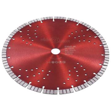 Diamond Cutting Disc 300 mm | Turbo & Holes | HipoMarket