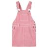 Kids' Overall Dress Corduroy Light Pink 116 Colour pink Size 116 (5-6y) 