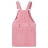 Kids' Overall Dress Corduroy Light Pink | HipoMarket