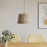 Ceiling Lamp Shade Brown Ø40x26 cm Wicker Colour brown Size Ø 40 x 26 cm 